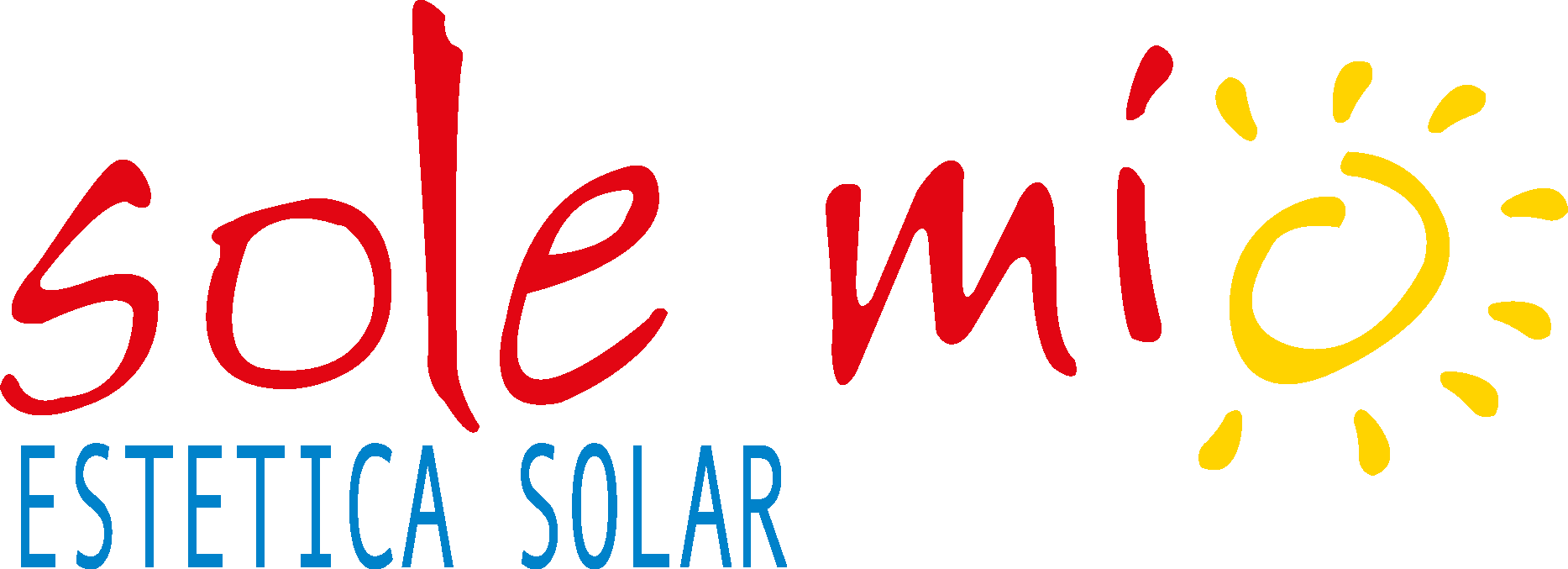 Sole Mio Estetica Solar Logo Vector Logo